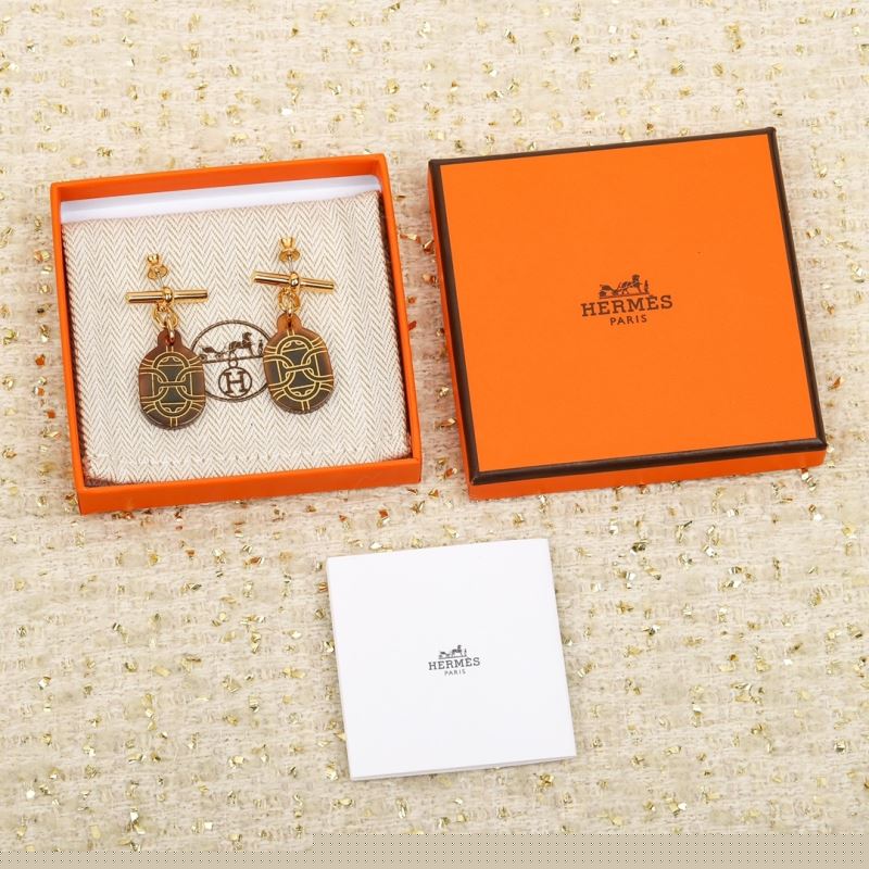 H**mes earrings
